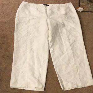Kasper white pants